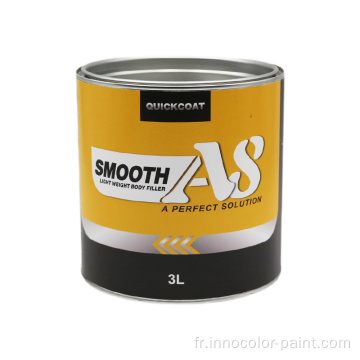 Quickcoat A8 Bodage de carrosserie léger Putty Car Collision Repair Paint